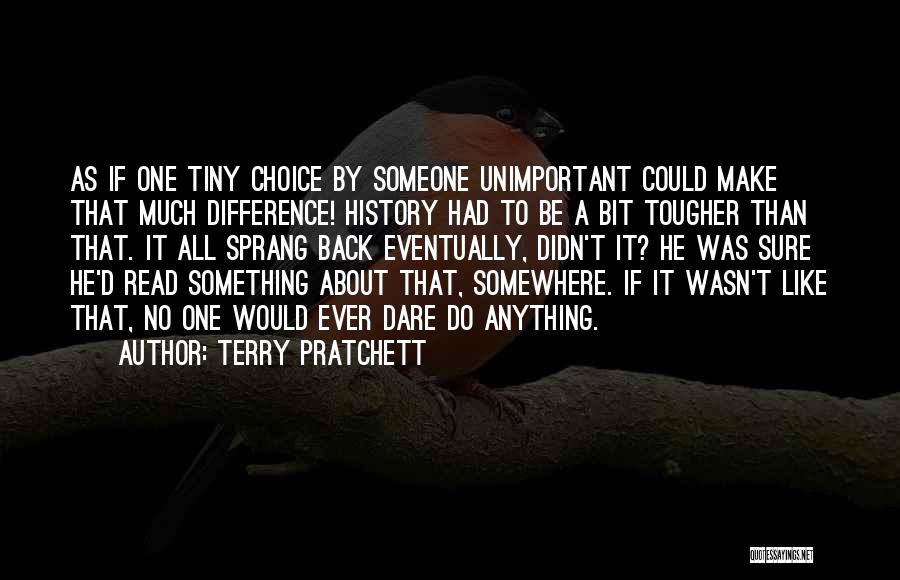 Didn't Do Anything Quotes By Terry Pratchett