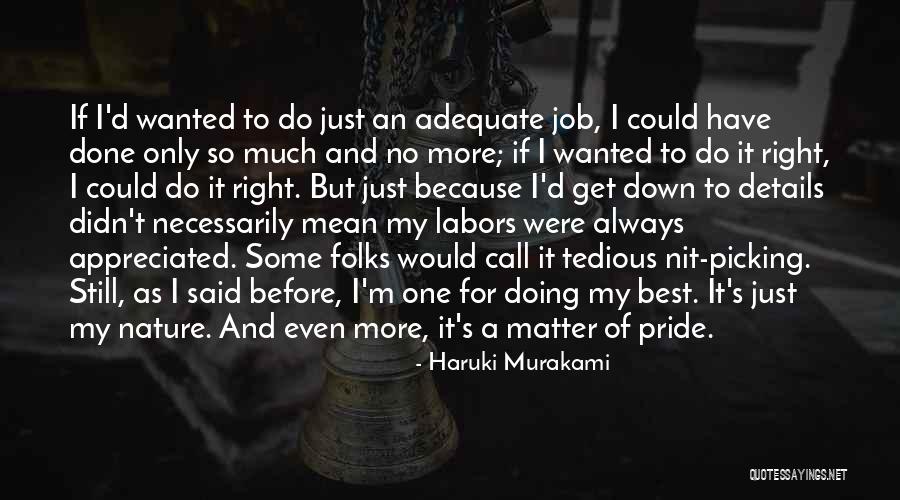 Didn't Get Job Quotes By Haruki Murakami Didn't Get Job Quotes By Haruki Murakami