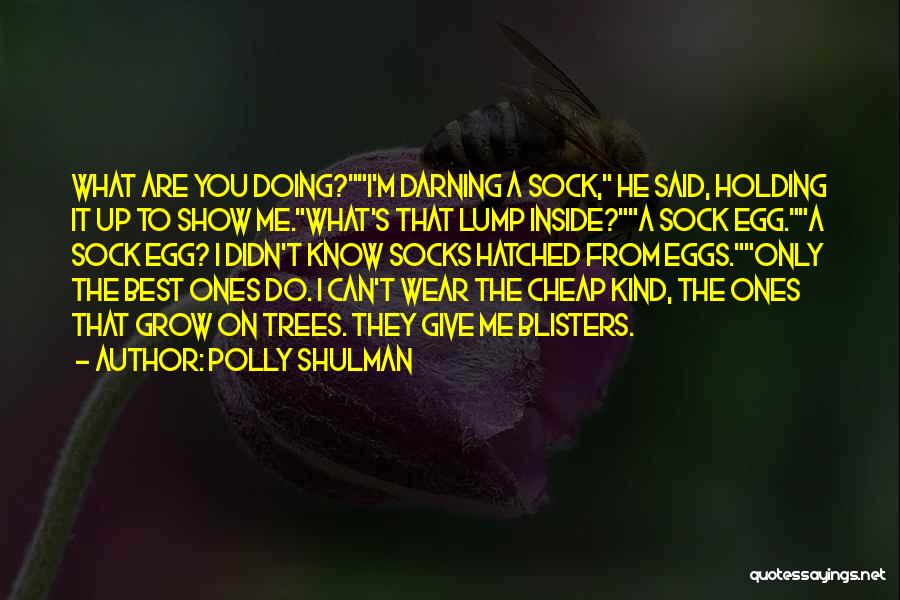 Didn't Give Up Quotes By Polly Shulman