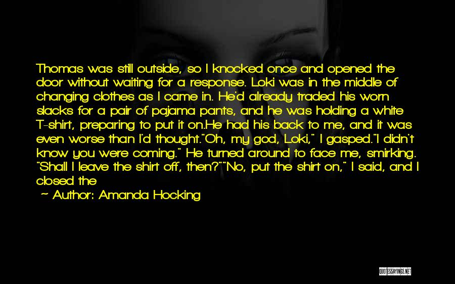 Didn't See That Coming Quotes By Amanda Hocking