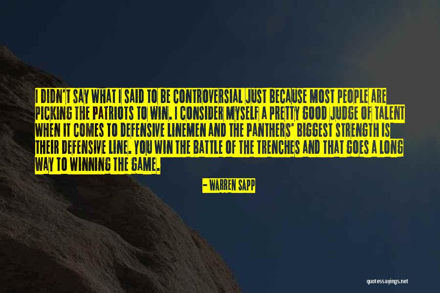 Didn't Win Quotes By Warren Sapp Didn't Win Quotes By Warren Sapp
