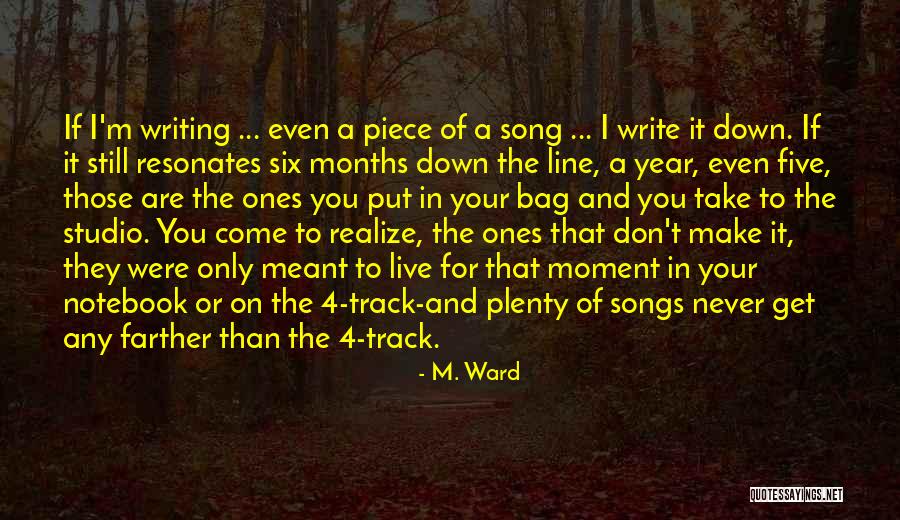 Didonna Crafts Quotes By M. Ward Didonna Crafts Quotes By M. Ward