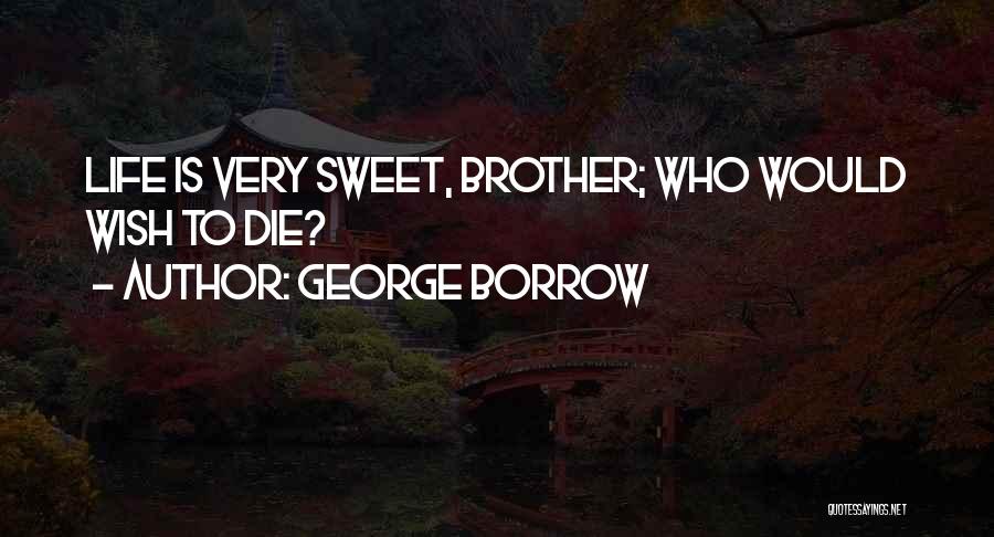 Die For My Brother Quotes By George Borrow