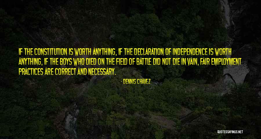 Die In Vain Quotes By Dennis Chavez Die In Vain Quotes By Dennis Chavez