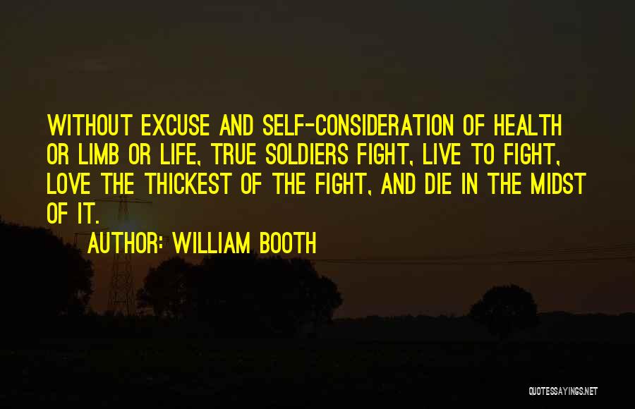 Die Without Love Quotes By William Booth