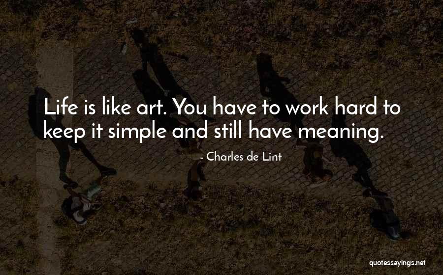 Dieckmann Quotes By Charles De Lint Dieckmann Quotes By Charles De Lint