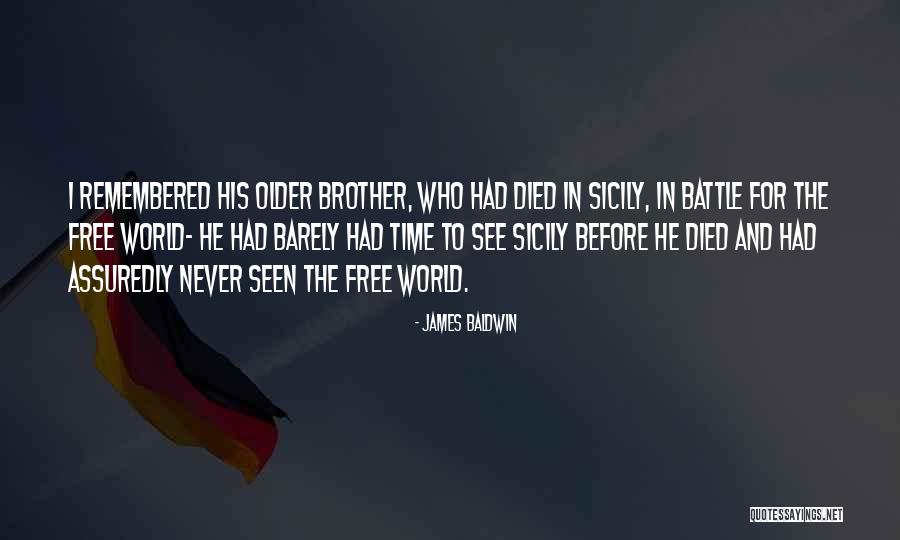 Died Brother Quotes By James Baldwin Died Brother Quotes By James Baldwin