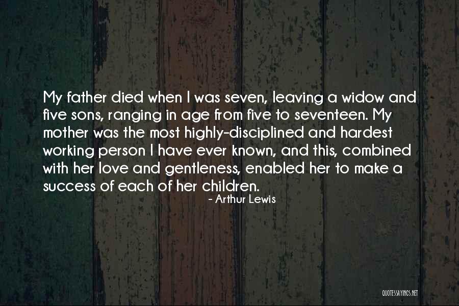 Died Person Quotes By Arthur Lewis