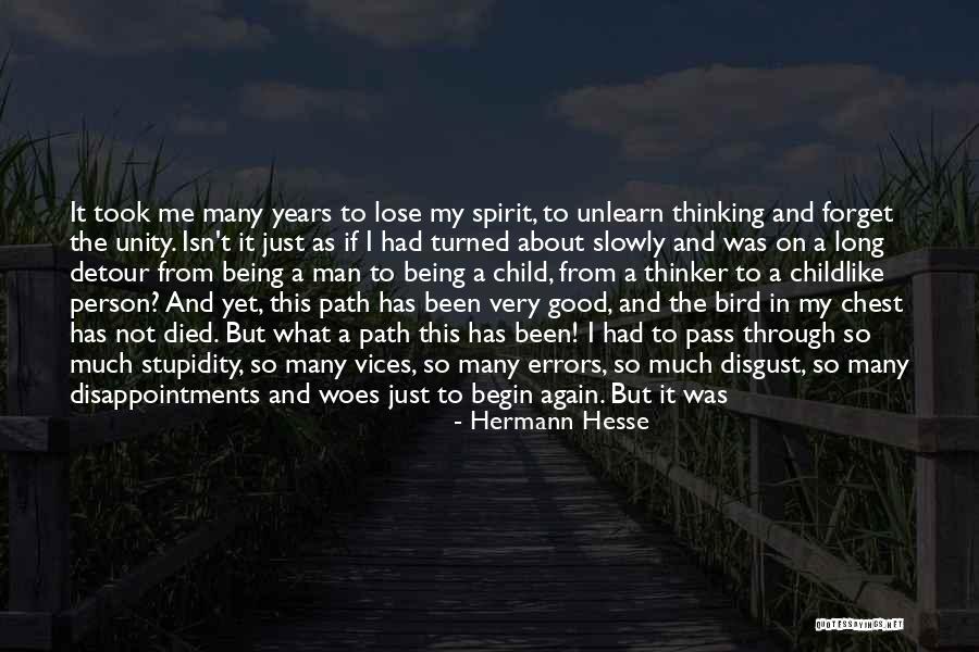 Died Person Quotes By Hermann Hesse