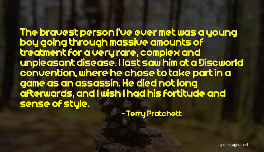 Died Person Quotes By Terry Pratchett