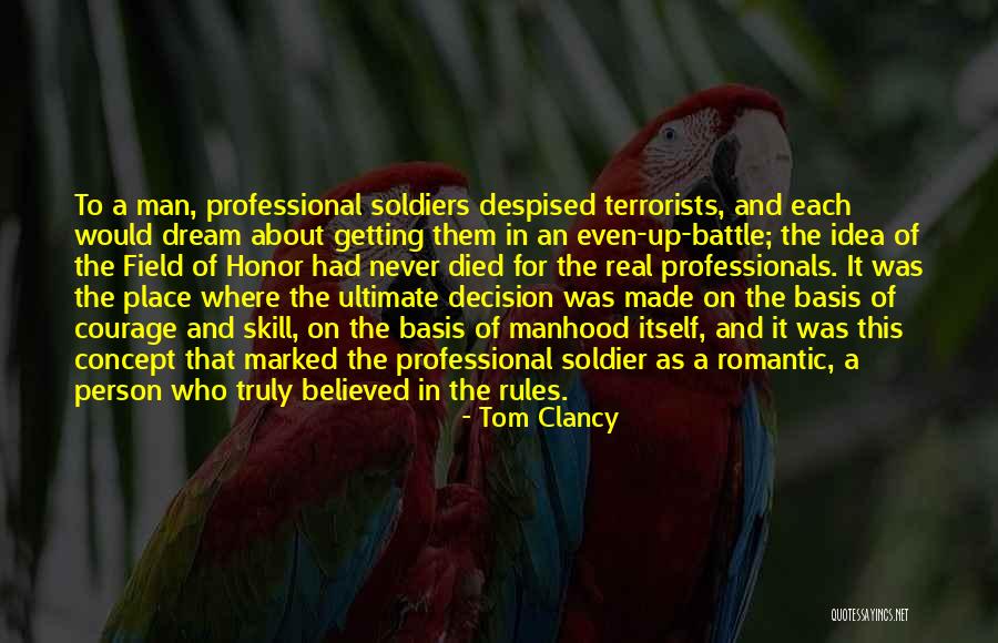 Died Person Quotes By Tom Clancy