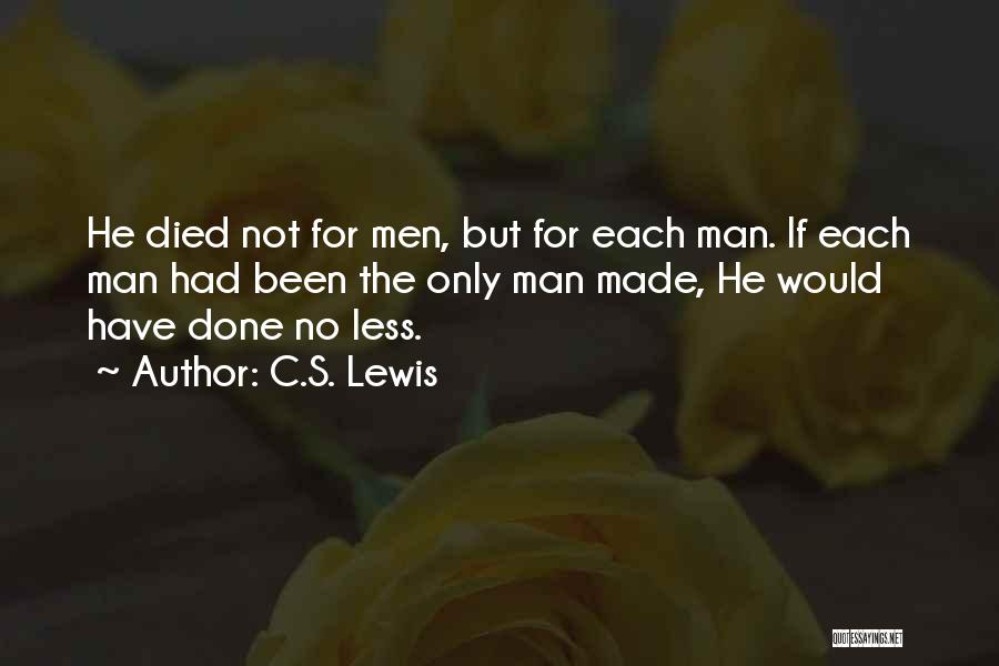 Died Quotes By C.S. Lewis