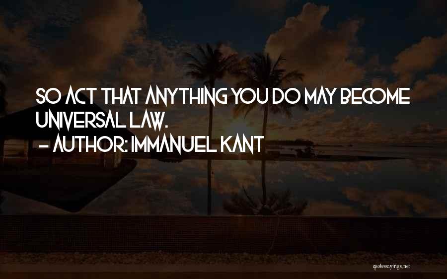 Diem Quotes By Immanuel Kant
