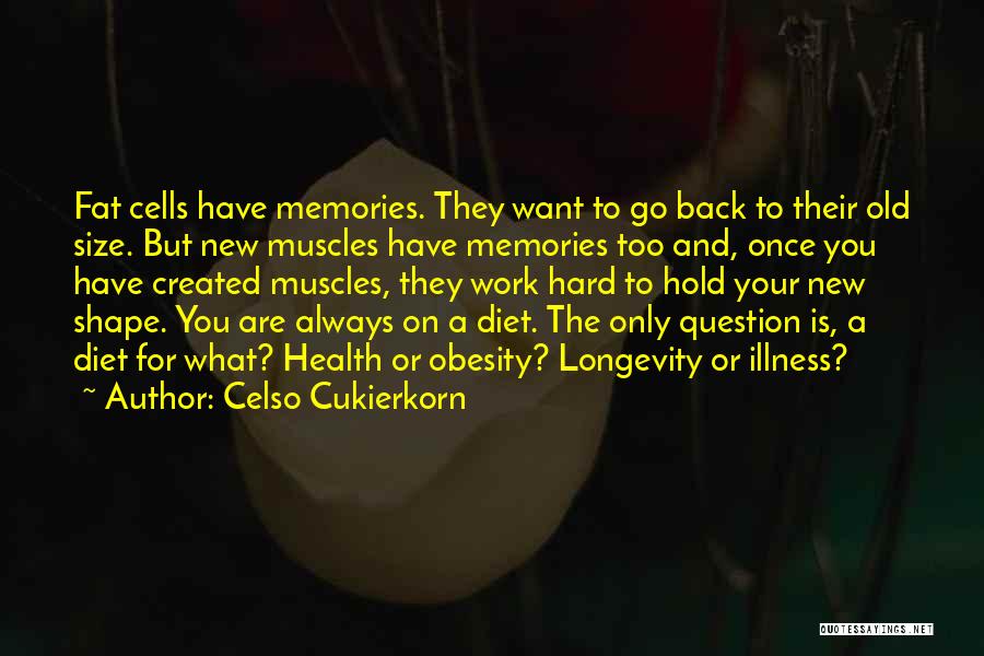 Diet And Health Quotes By Celso Cukierkorn
