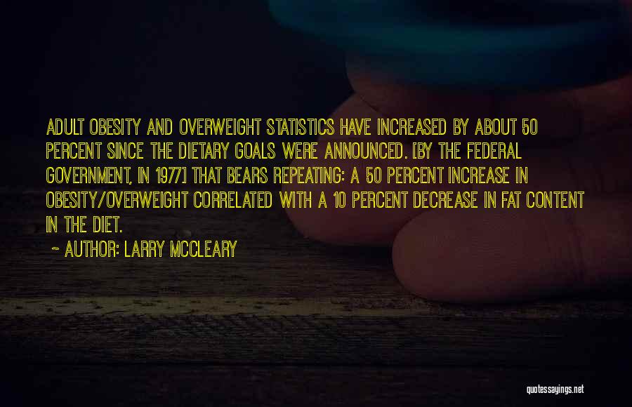 Diet And Health Quotes By Larry McCleary