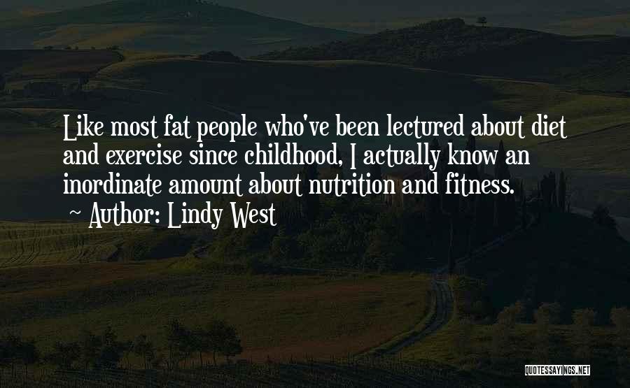 Diet And Nutrition Quotes By Lindy West