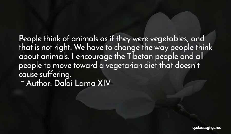 Diet Change Quotes By Dalai Lama XIV
