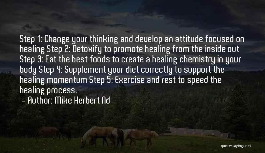 Diet Change Quotes By Mike Herbert Nd