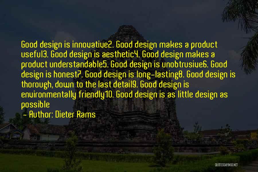 Dieter Rams Quotes 290525