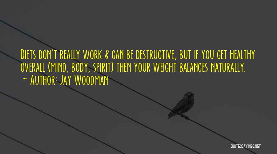 Dieting Quotes By Jay Woodman