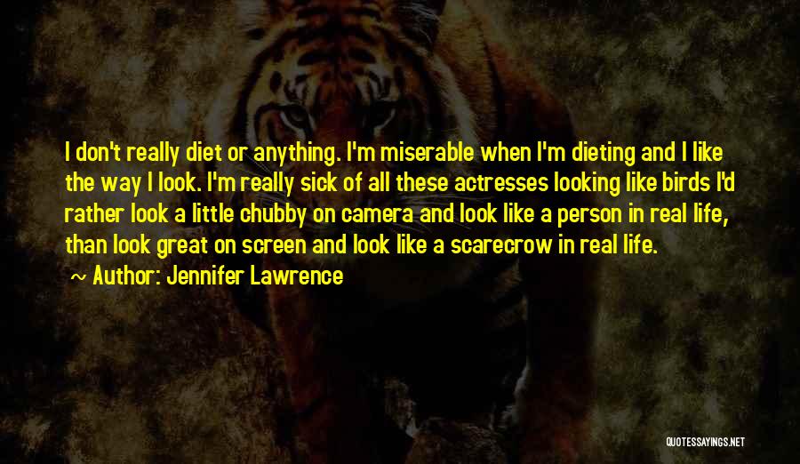 Dieting Quotes By Jennifer Lawrence