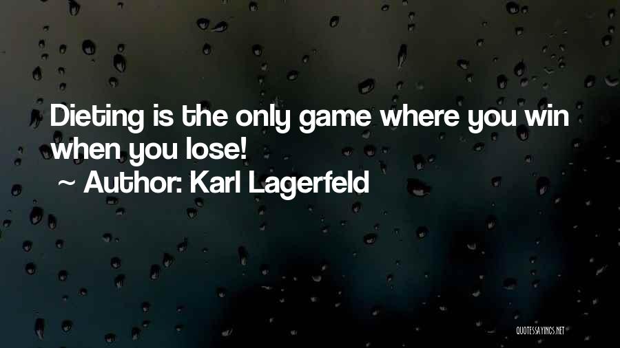 Dieting Quotes By Karl Lagerfeld