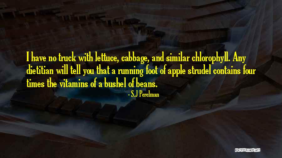 Dietitian Quotes By S.J Perelman Dietitian Quotes By S.J Perelman