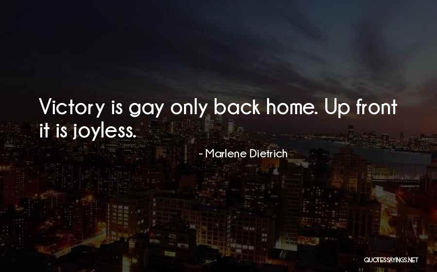 Dietrich Quotes By Marlene Dietrich