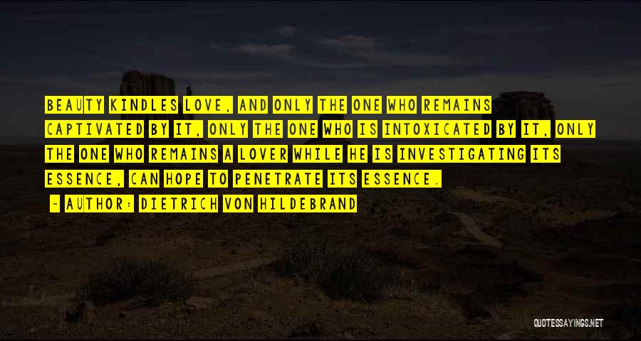 Dietrich Von Hildebrand Quotes 1699628