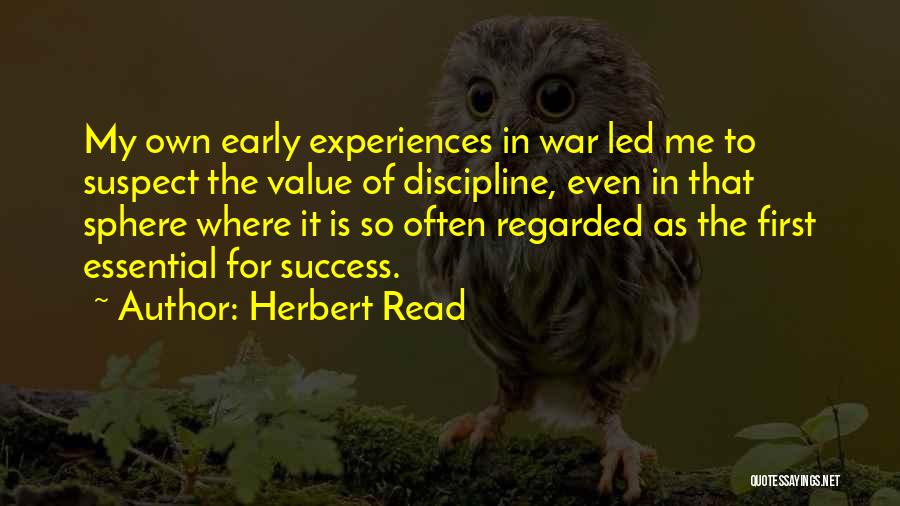 Diferenta Matematica Quotes By Herbert Read