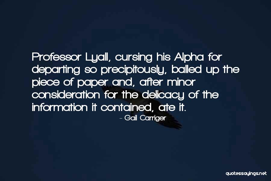 Difesa Sterile Quotes By Gail Carriger Difesa Sterile Quotes By Gail Carriger