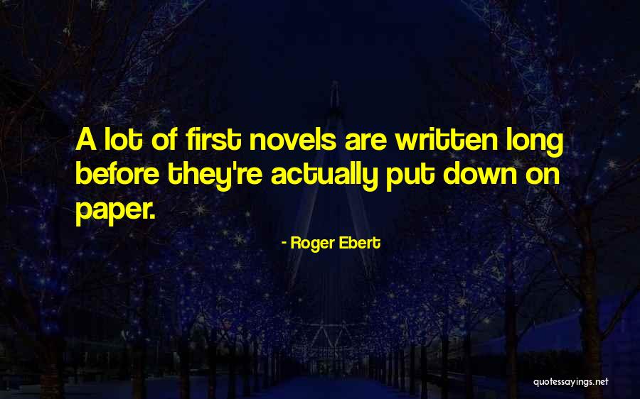 Diffence Quotes By Roger Ebert