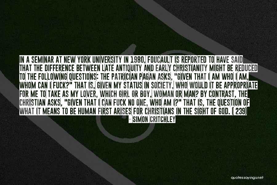 Difference Between A Boy And A Man Quotes By Simon Critchley Difference Between A Boy And A Man Quotes By Simon Critchley