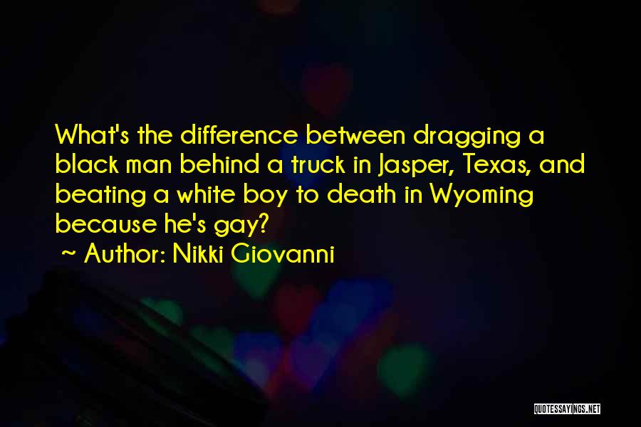 Difference Between Boy Man Quotes By Nikki Giovanni