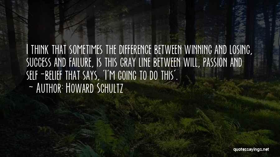 Difference Between Failure And Success Quotes By Howard Schultz