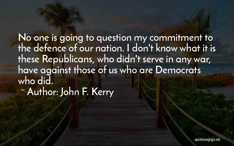 Difference Between Highschool And College Quotes By John F. Kerry