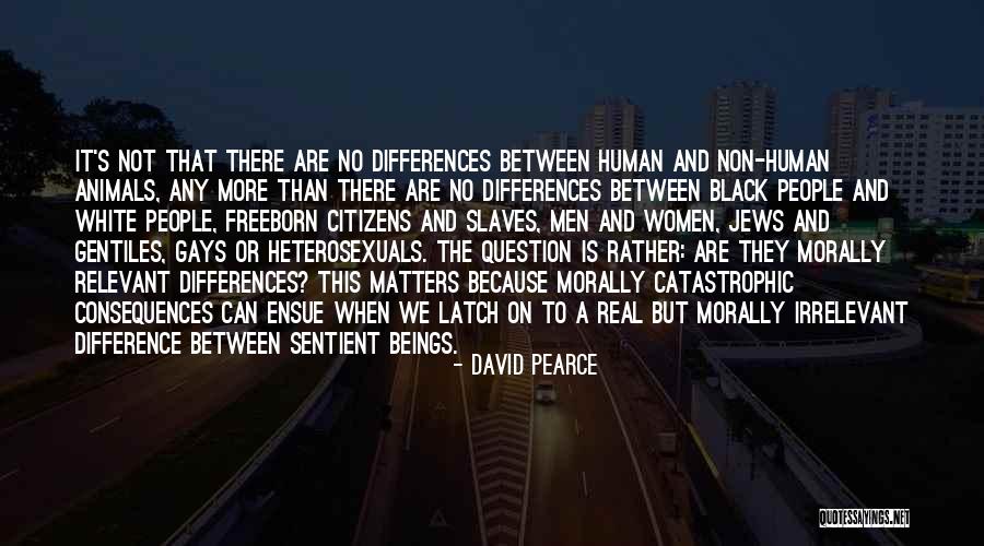 Difference Between Men And Women Quotes By David Pearce