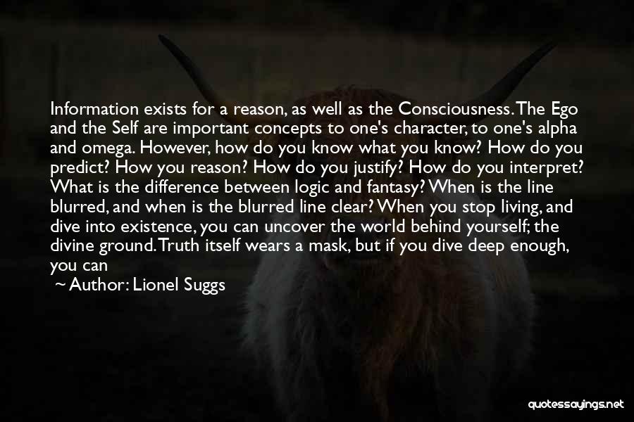 Difference Between Reality And Imagination Quotes By Lionel Suggs