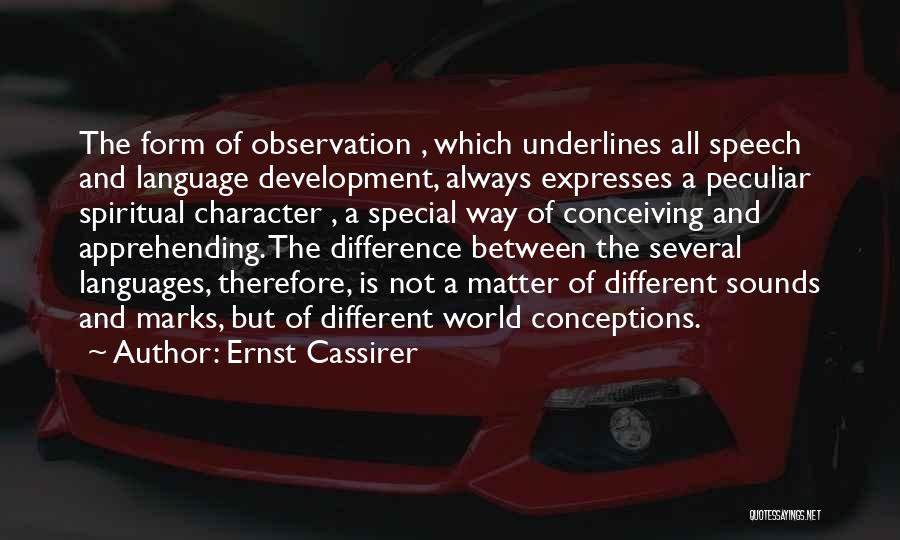 Difference Between Speech Marks And Quotes By Ernst Cassirer