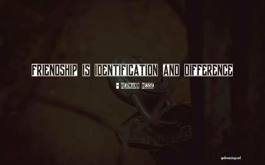 Difference Friendship Quotes By Hermann Hesse Difference Friendship Quotes By Hermann Hesse