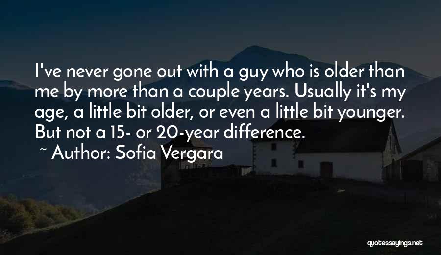 Difference In Couple Quotes By Sofia Vergara