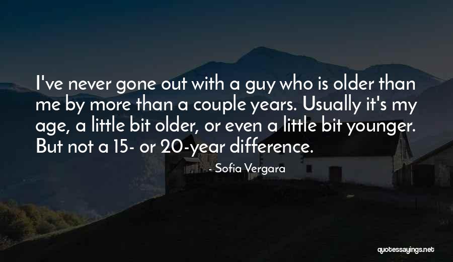 Difference In Couple Quotes By Sofia Vergara