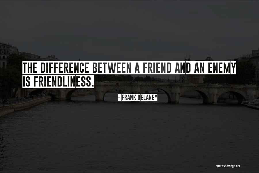 Difference In Friendship Quotes By Frank Delaney