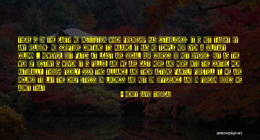 Difference In Friendship Quotes By Henry David Thoreau Difference In Friendship Quotes By Henry David Thoreau