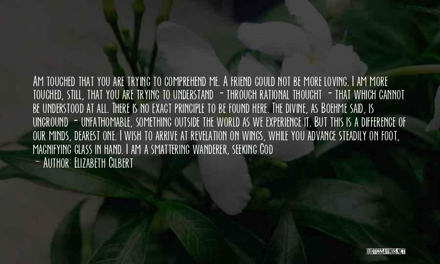 Difference In Love Quotes By Elizabeth Gilbert