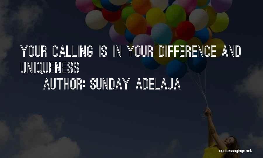 Difference In Love Quotes By Sunday Adelaja