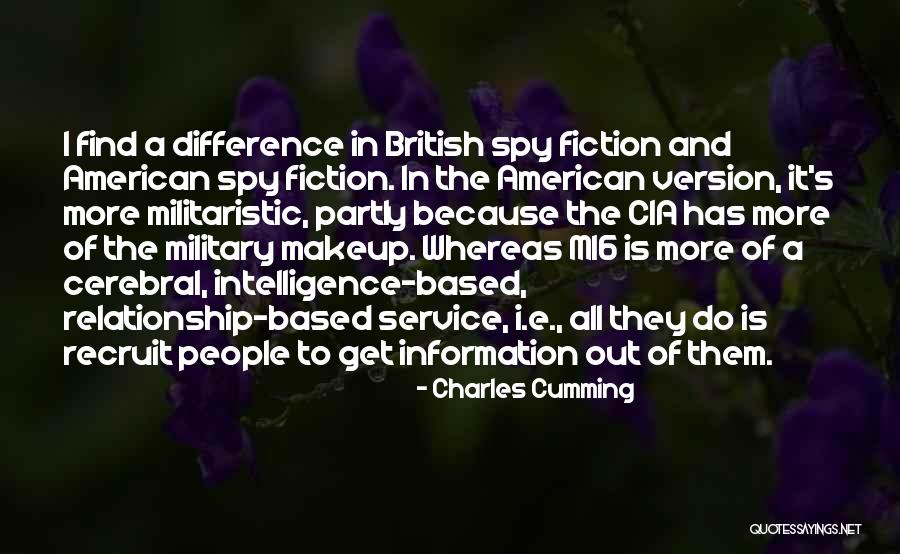 Difference In Relationship Quotes By Charles Cumming Difference In Relationship Quotes By Charles Cumming