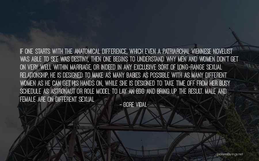 Difference In Relationship Quotes By Gore Vidal Difference In Relationship Quotes By Gore Vidal