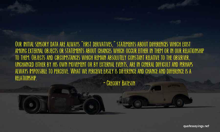 Difference In Relationship Quotes By Gregory Bateson Difference In Relationship Quotes By Gregory Bateson
