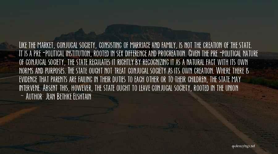 Difference In Society Quotes By Jean Bethke Elshtain